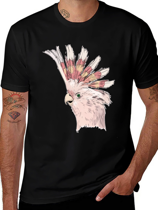 Cockatoo Graphic T-Shirt - Black