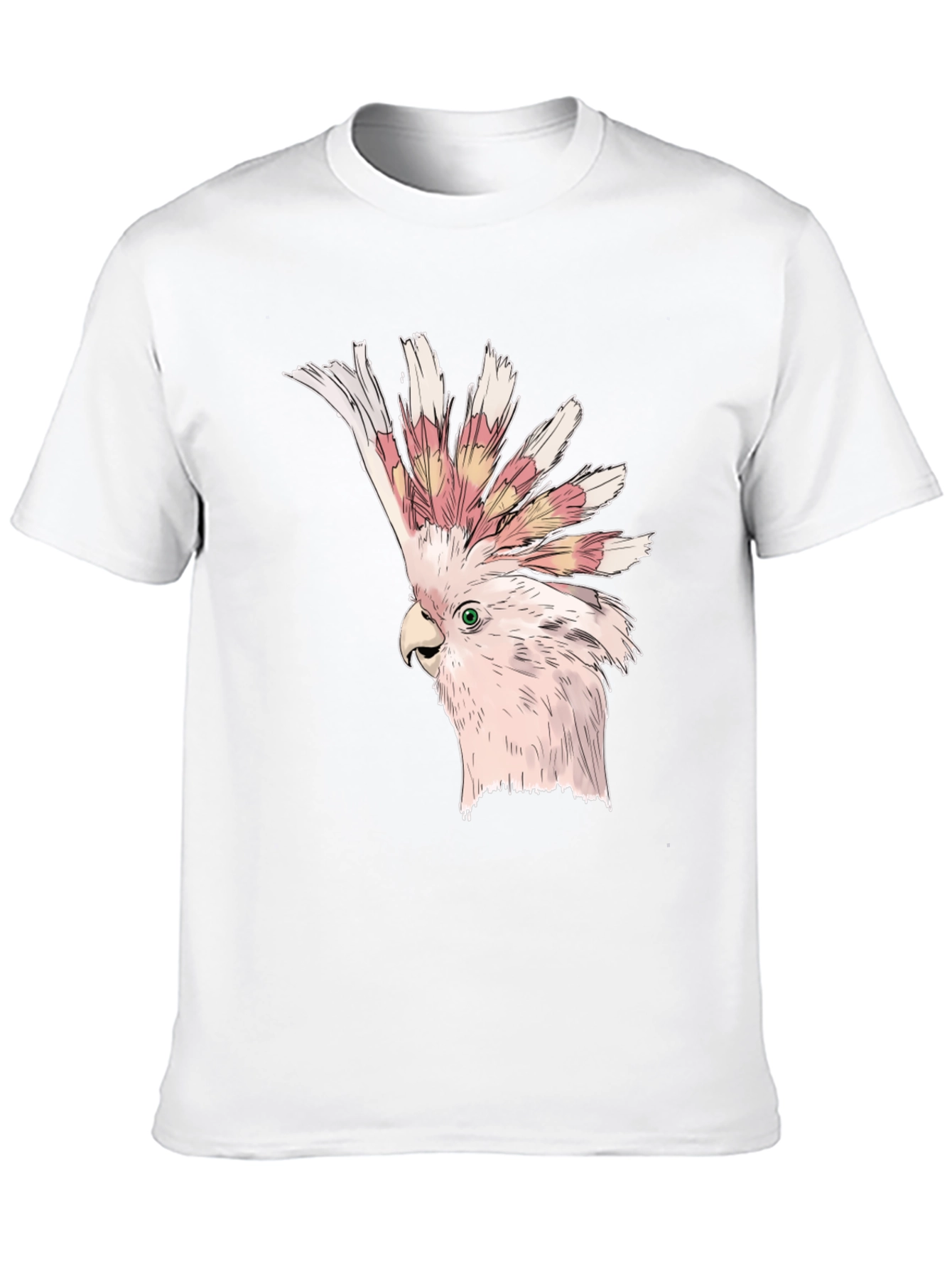 Cockatoo Graphic T-Shirt - Black