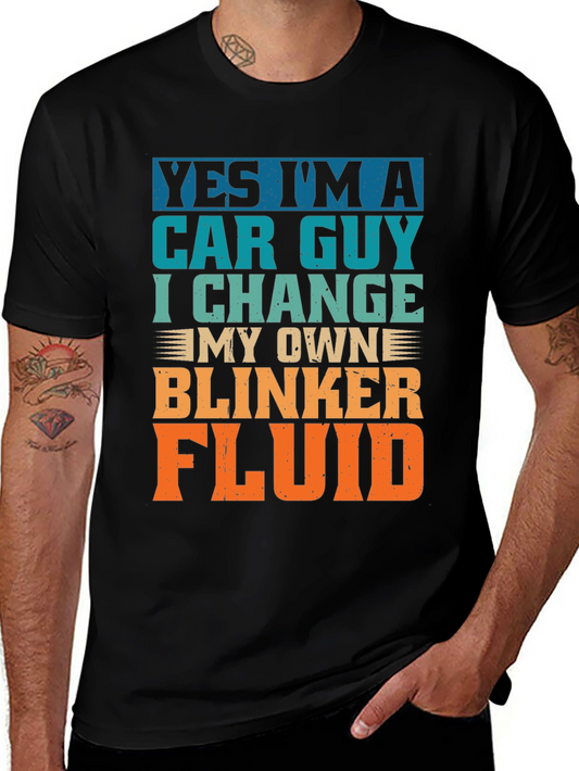 Car Guy Blinker Fluid Graphic T-Shirt