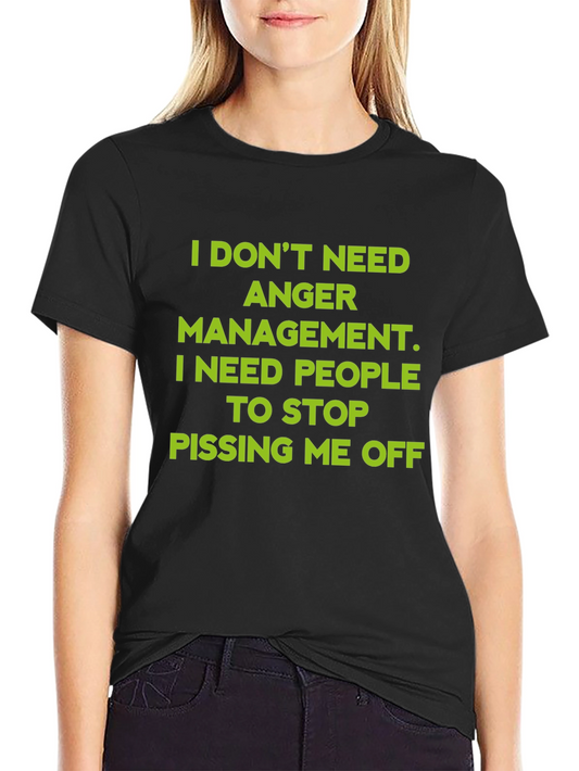 Funny Anger Management T-Shirt