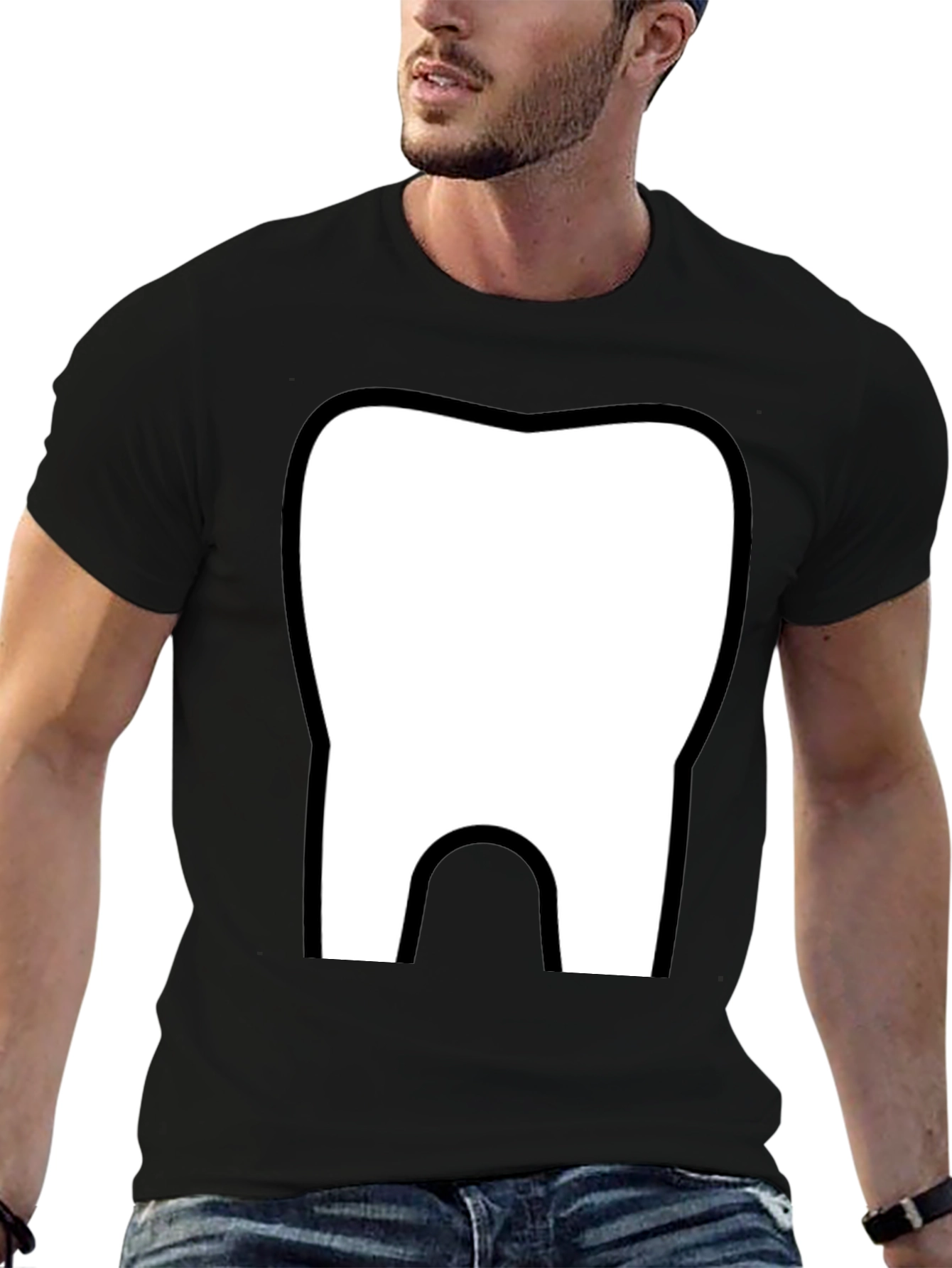 Tooth Graphic Tee - Dental Humor T-Shirt