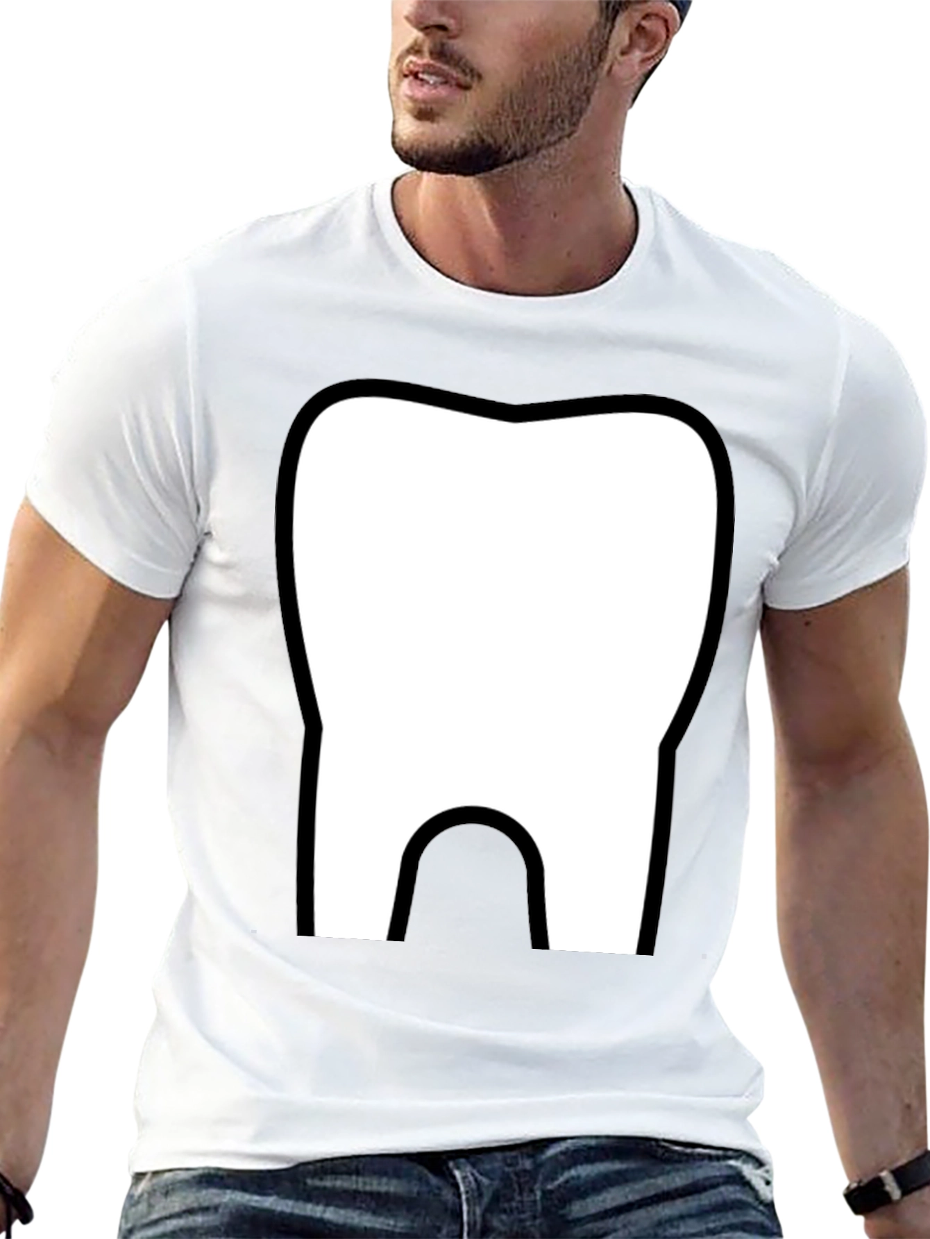 Tooth Graphic Tee - Dental Humor T-Shirt