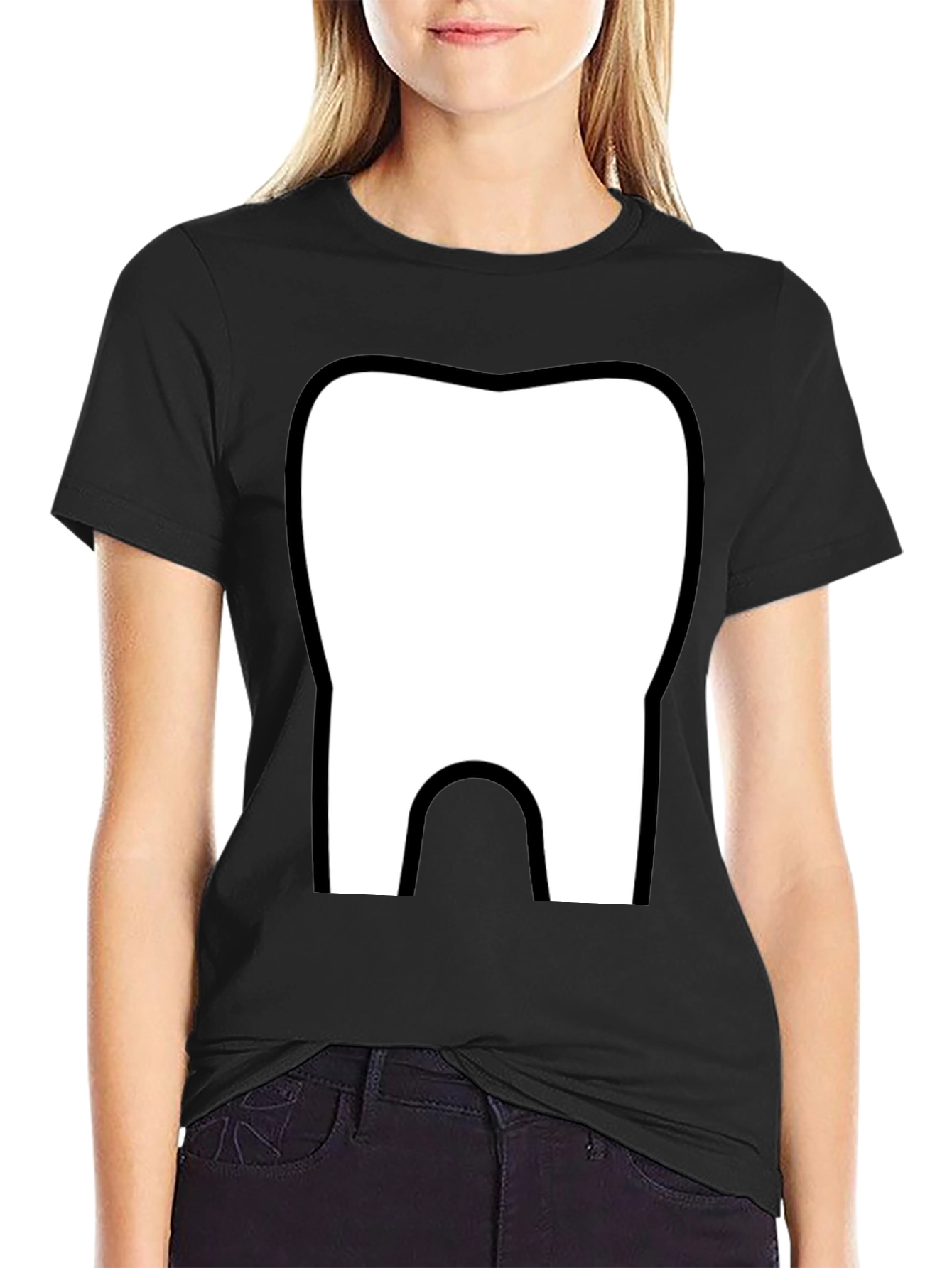 Tooth Graphic Tee - Dental Humor T-Shirt