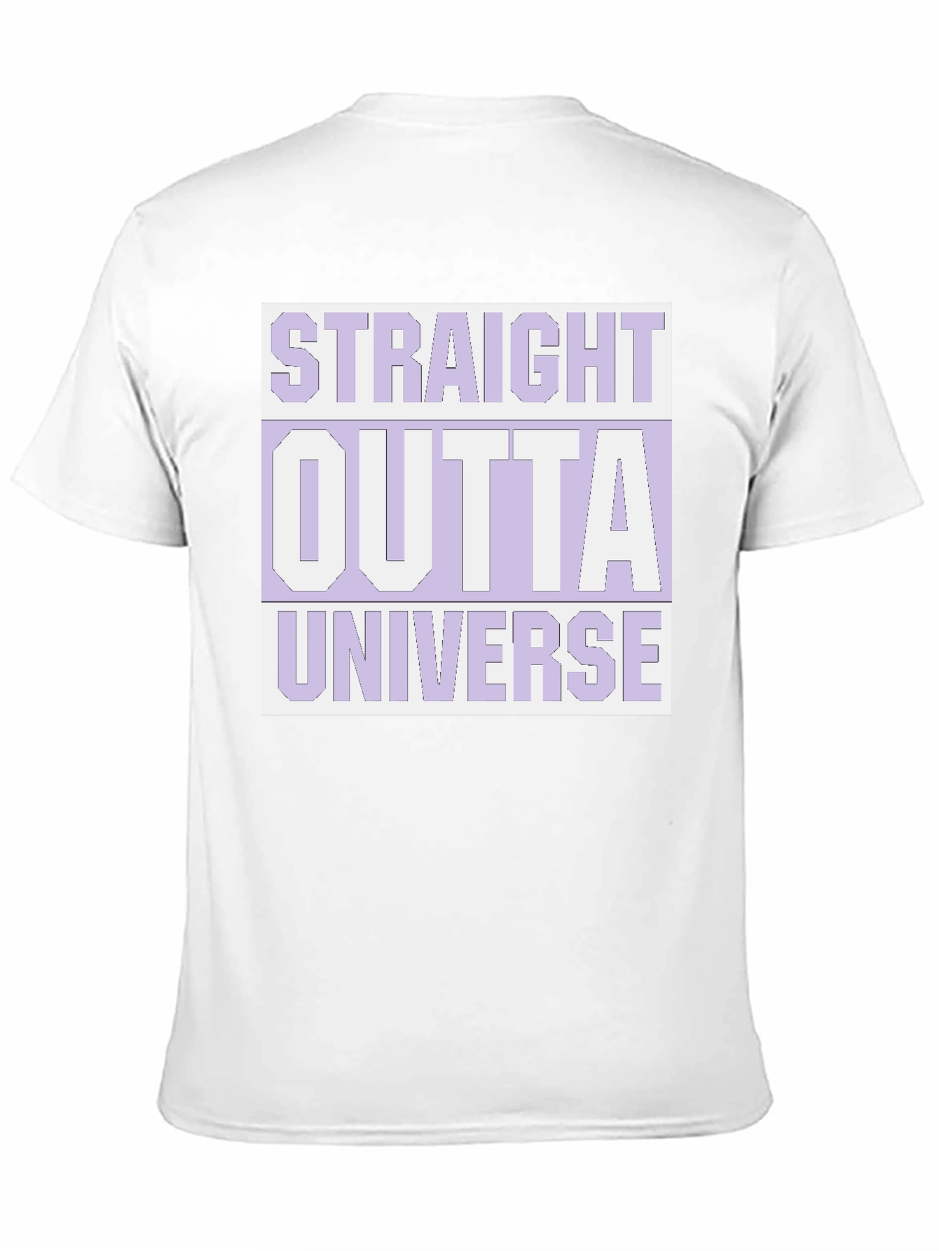 Straight Outta Universe Graphic T-Shirt