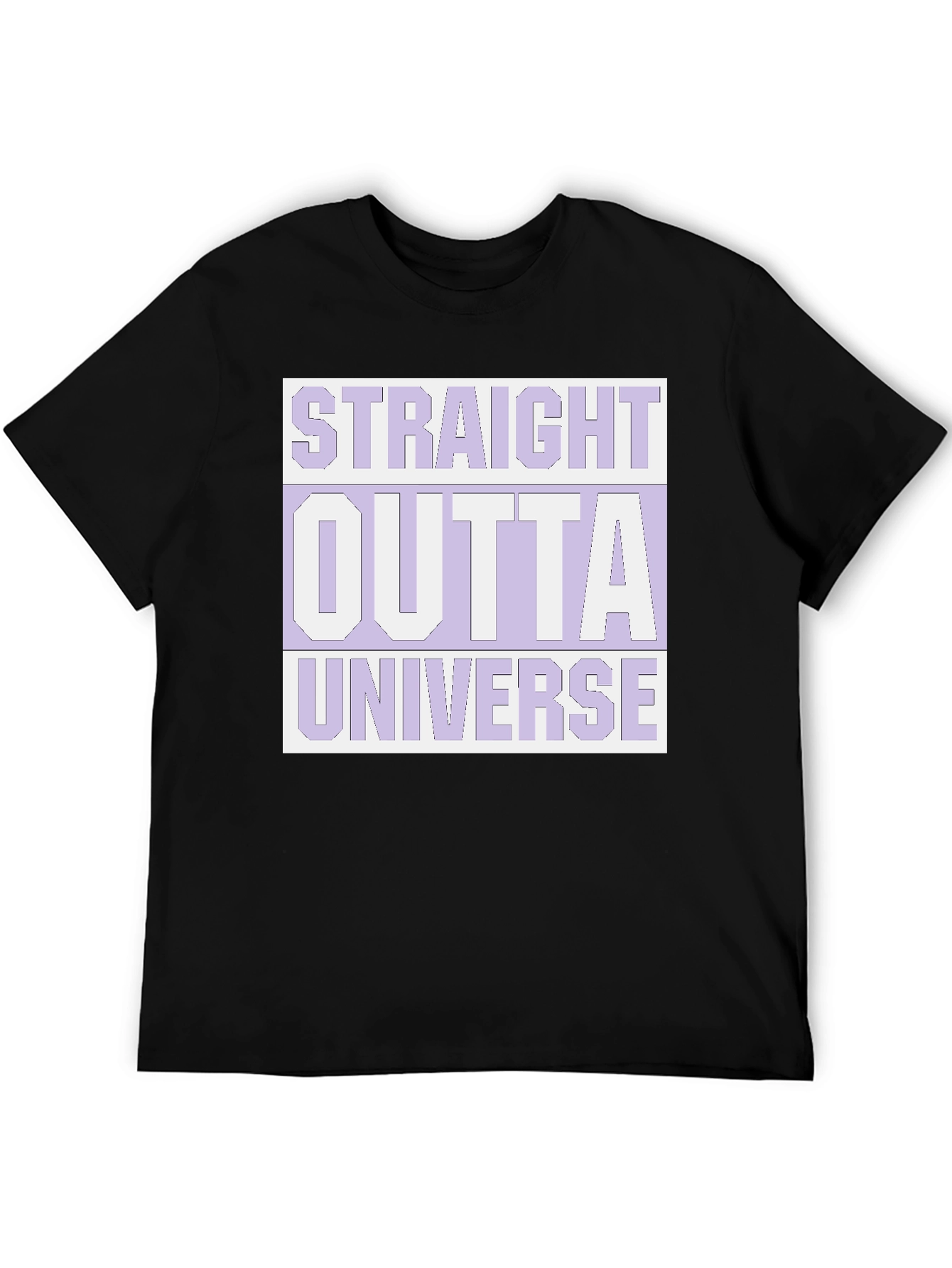 Straight Outta Universe Graphic T-Shirt