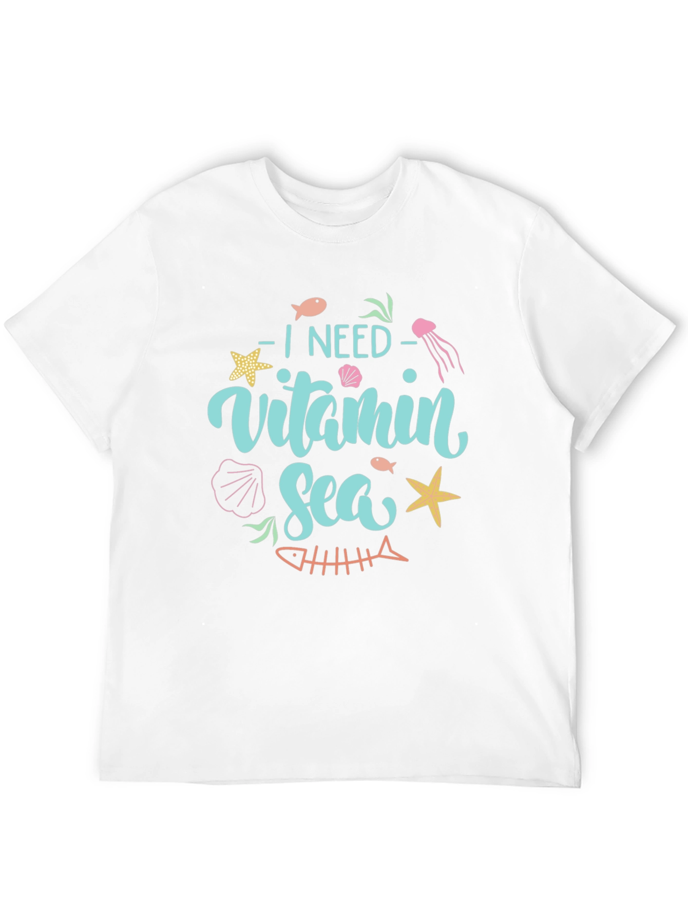 Vitamin Sea Black T-Shirt