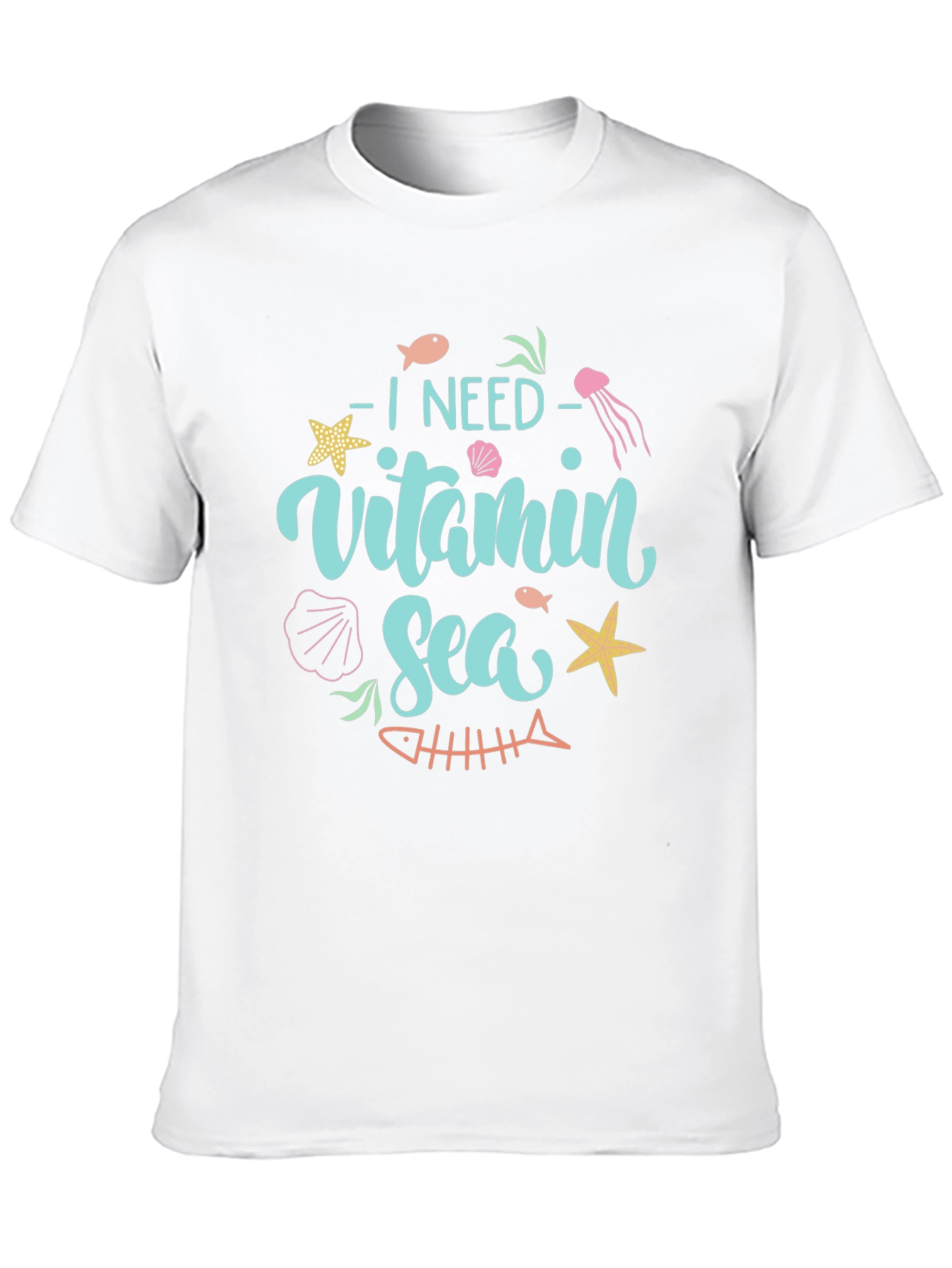 Vitamin Sea Black T-Shirt