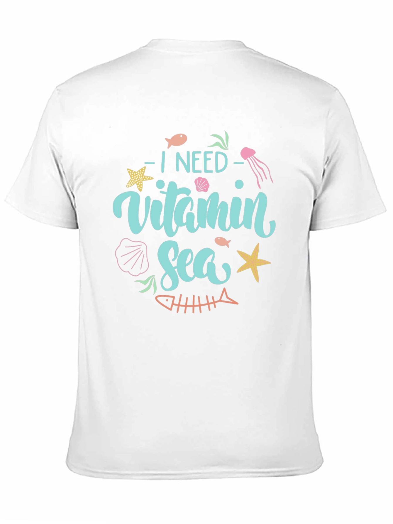 Vitamin Sea Black T-Shirt