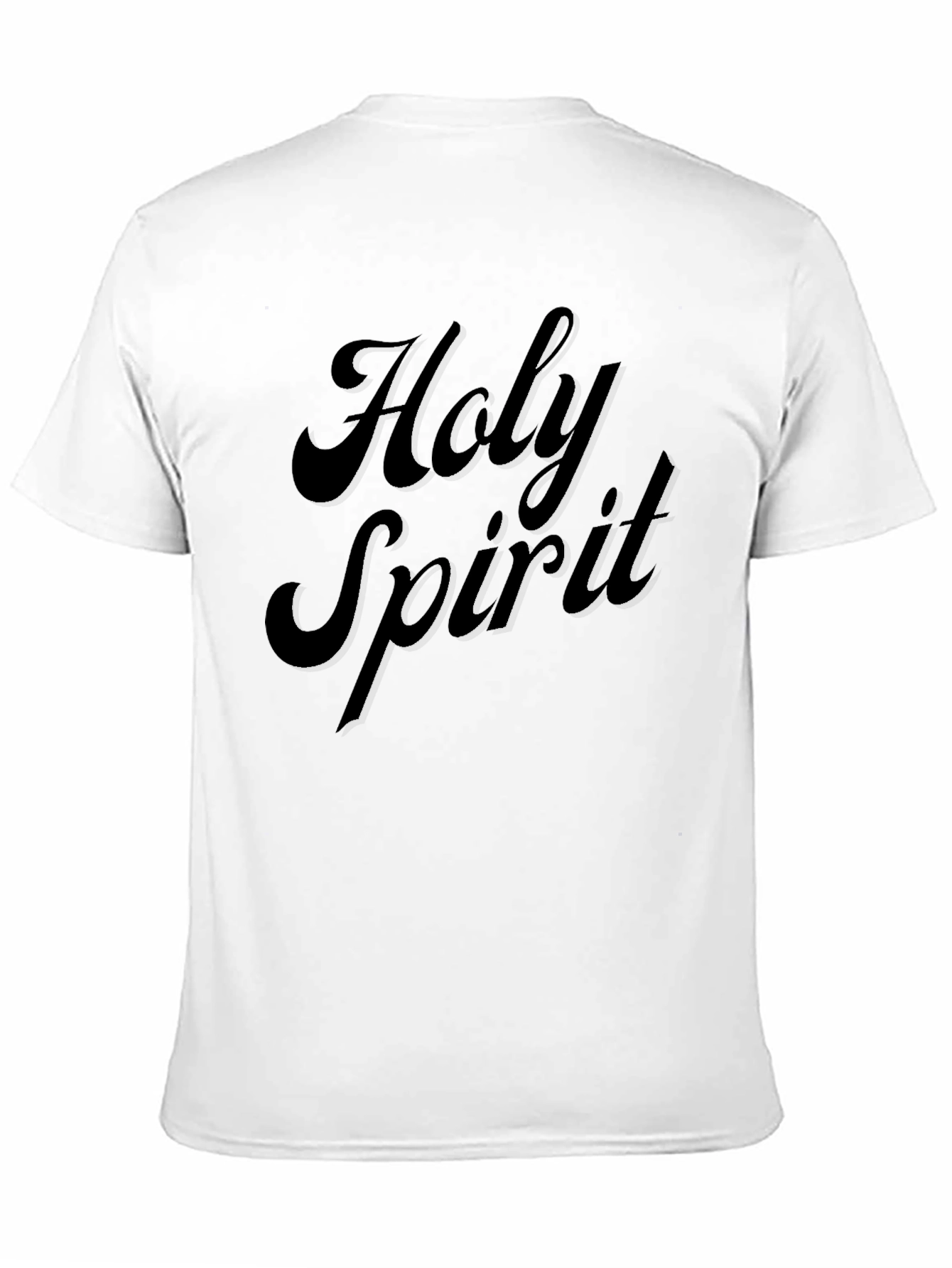 Holy Spirit Black Graphic T-Shirt