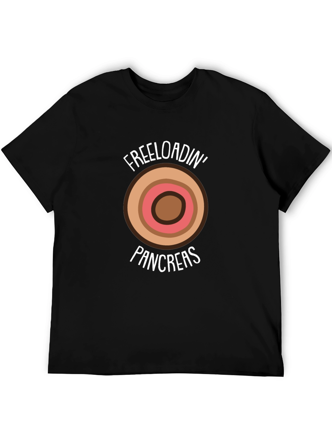 Freeloadin Pancreas Funny Diabetes Awareness T-Shirt