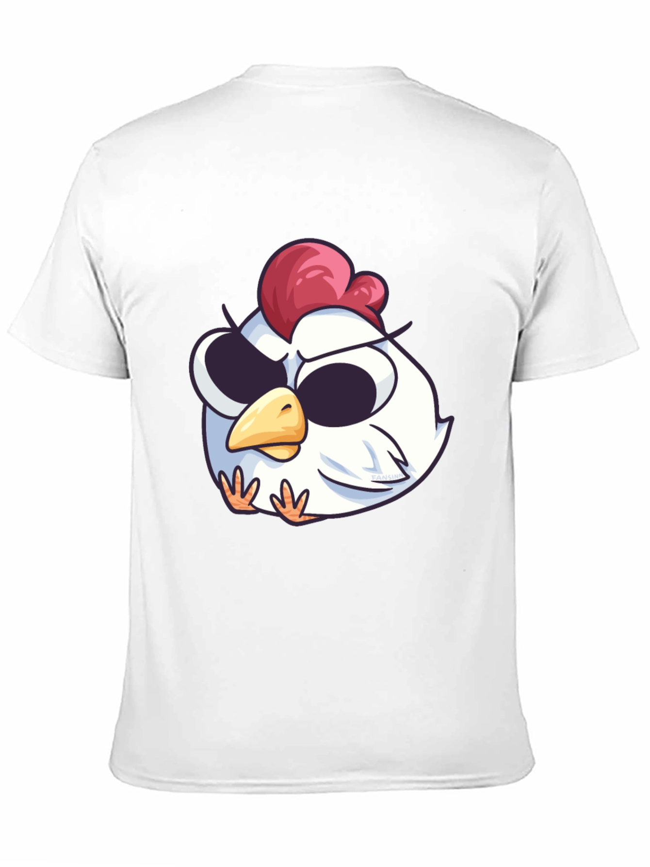 Cool Chicken Graphic Tee - Black Cotton T-Shirt