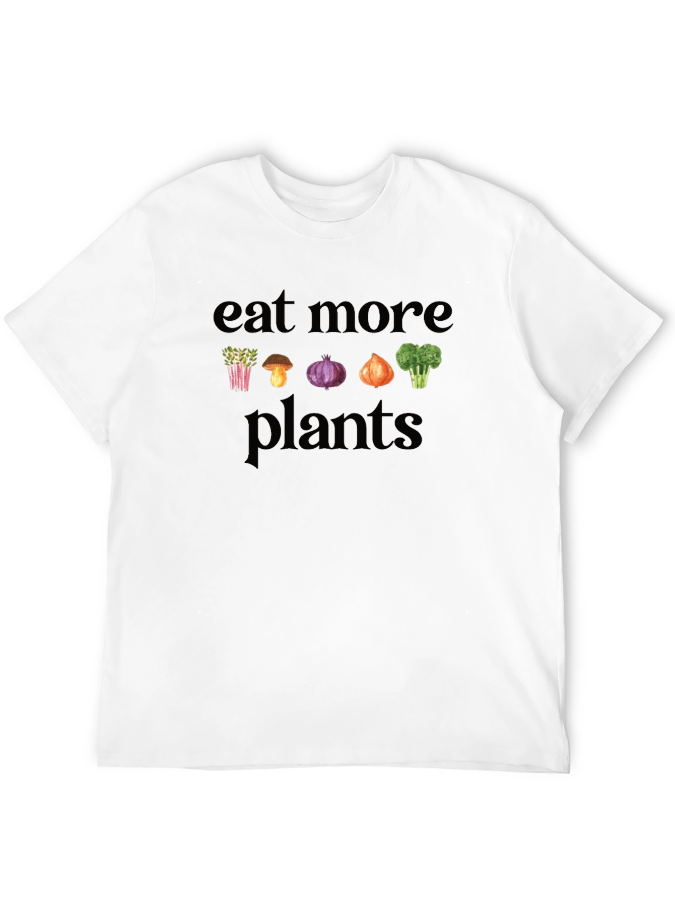 Eat More Plants Graphic Tee - Vegan T-Shirt