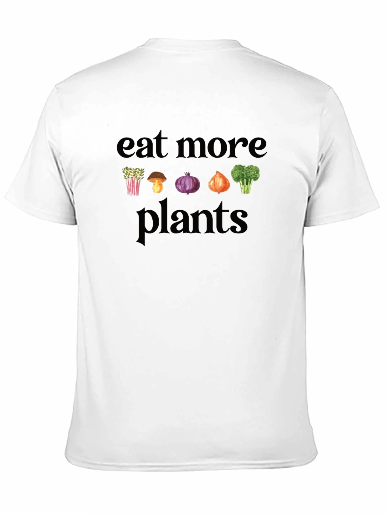 Eat More Plants Graphic Tee - Vegan T-Shirt