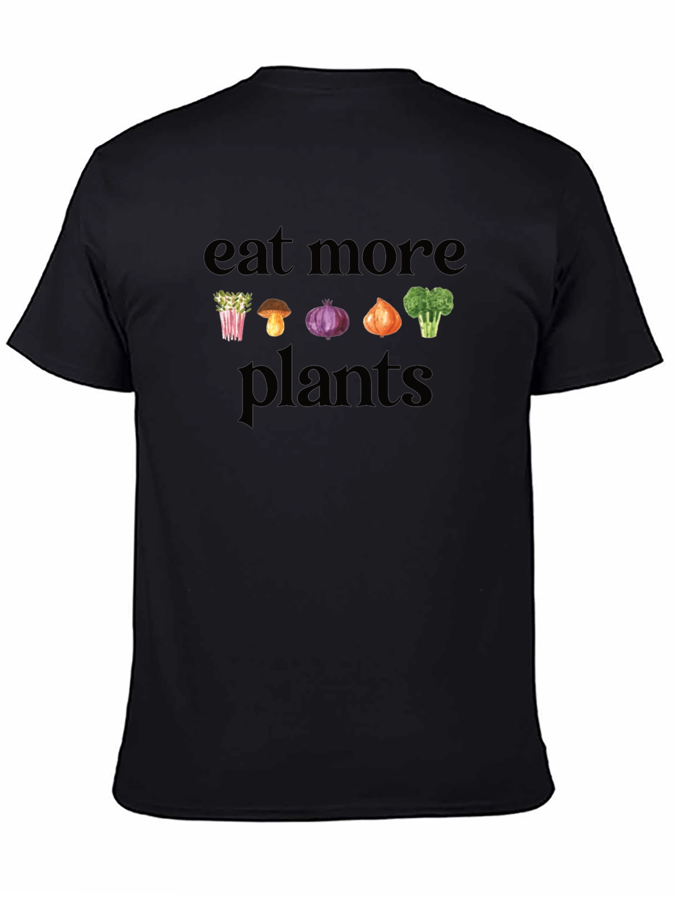 Eat More Plants Graphic Tee - Vegan T-Shirt