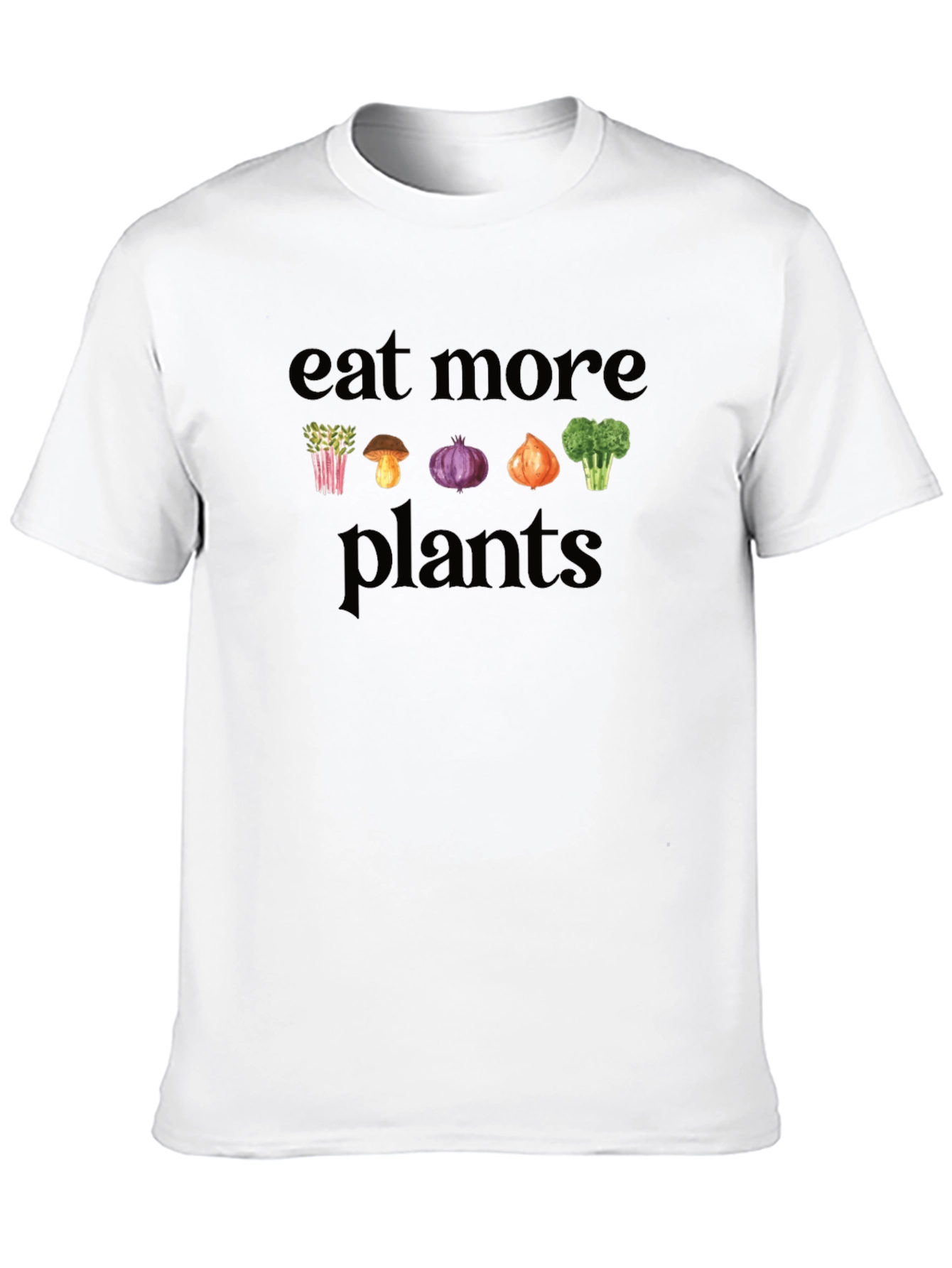 Eat More Plants Graphic Tee - Vegan T-Shirt