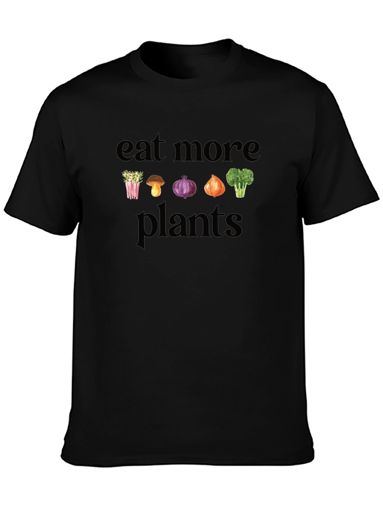 Eat More Plants Graphic Tee - Vegan T-Shirt