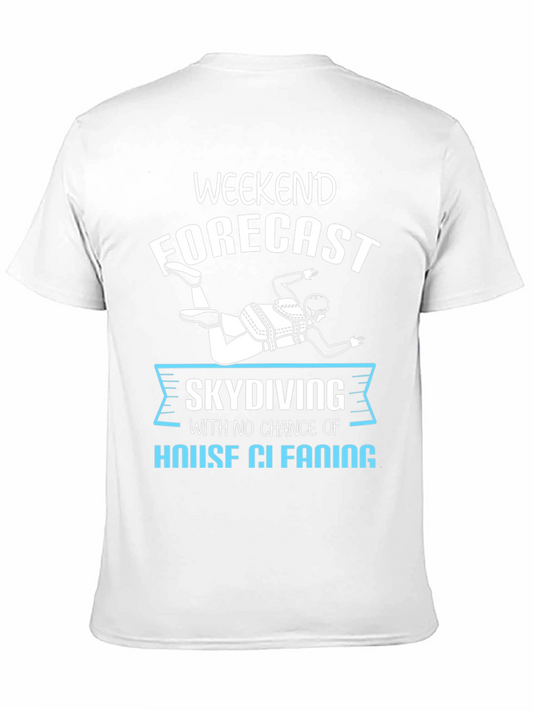 Weekend Forecast Skydiving Graphic Tee