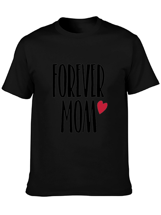 Forever Mom T-Shirt -  Heart Graphic Unisex Fit
