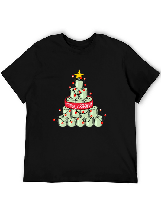 Toilet Paper Christmas Tree T-Shirt