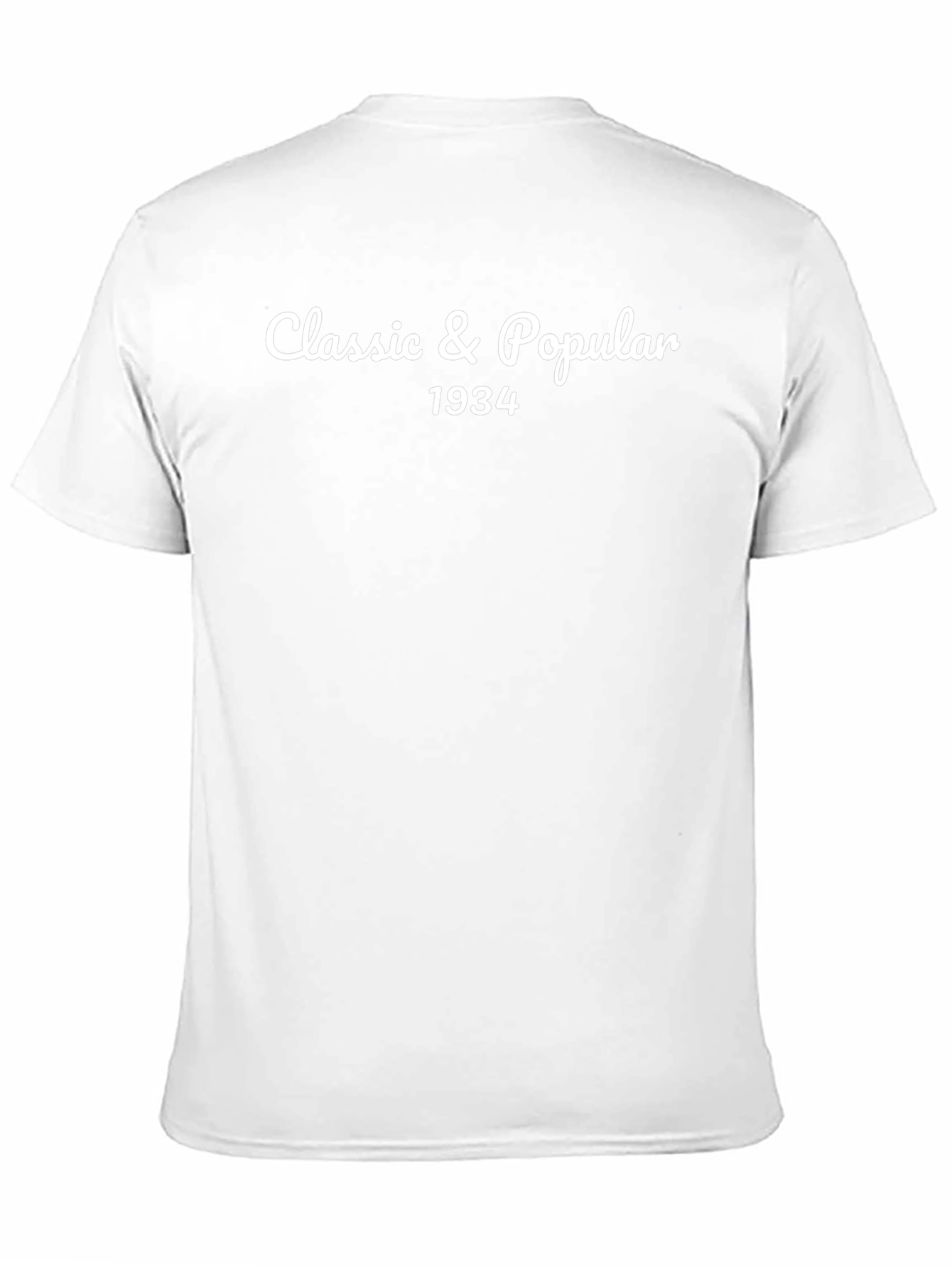 Classic & Popular 1934 Black T-Shirt
