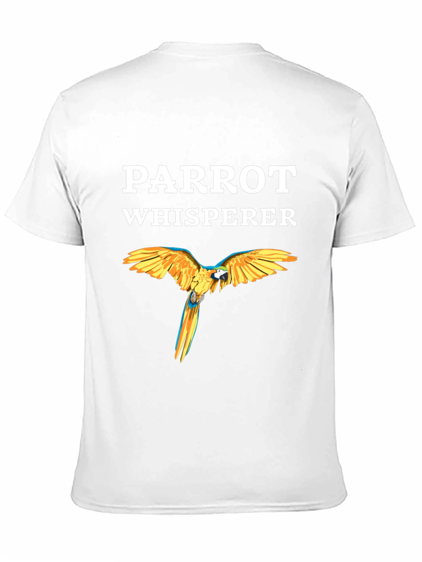 Parrot Whisperer Graphic Tee - Bird Lover T-Shirt