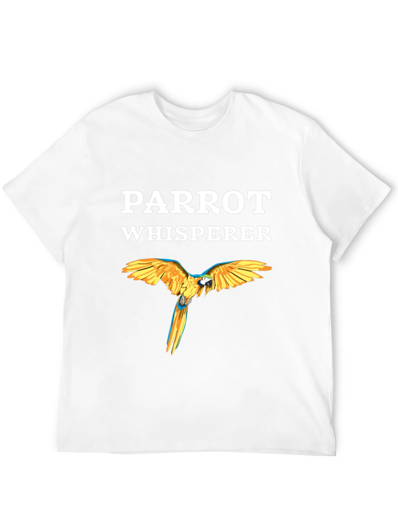 Parrot Whisperer Graphic Tee - Bird Lover T-Shirt