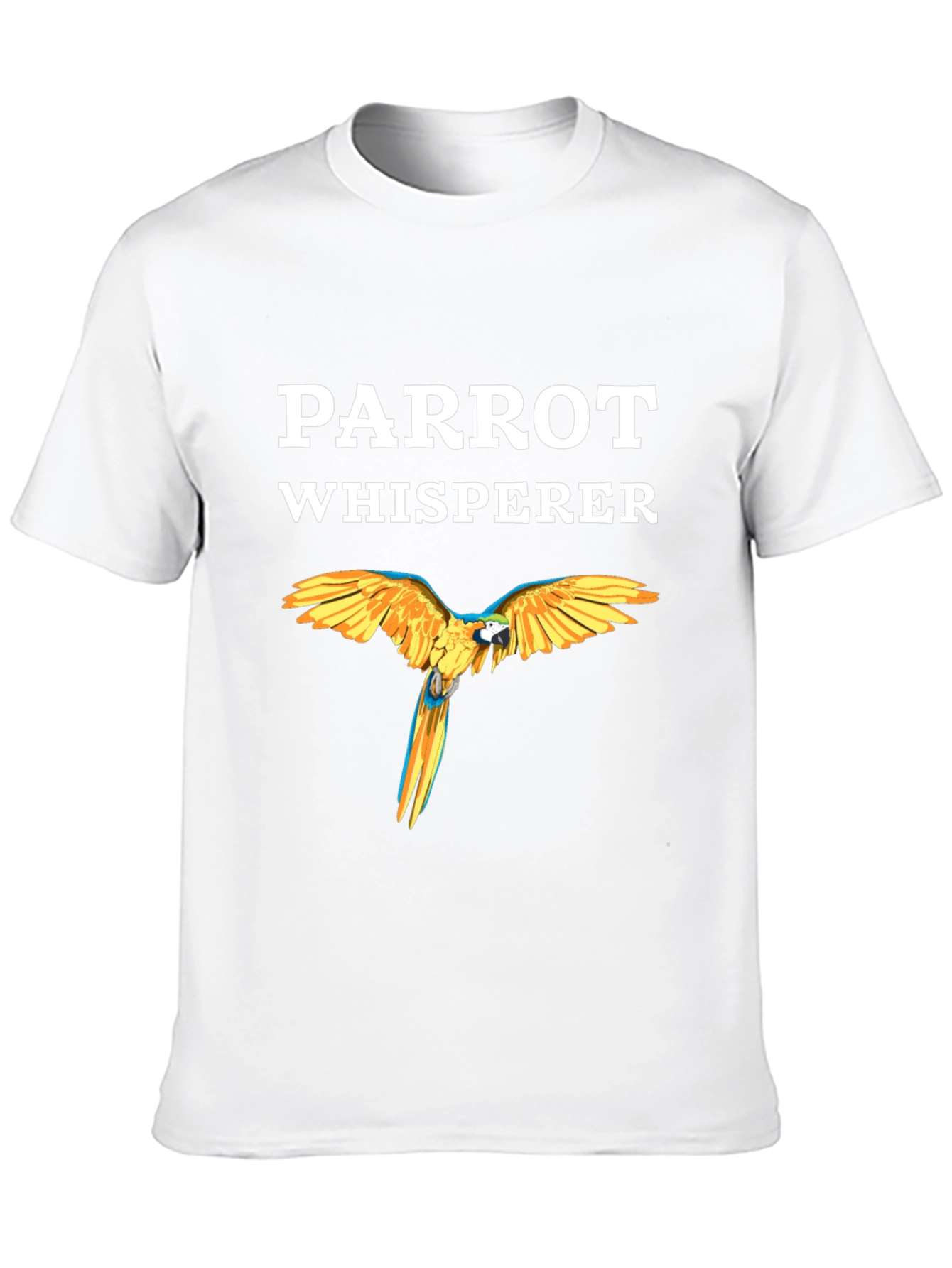 Parrot Whisperer Graphic Tee - Bird Lover T-Shirt