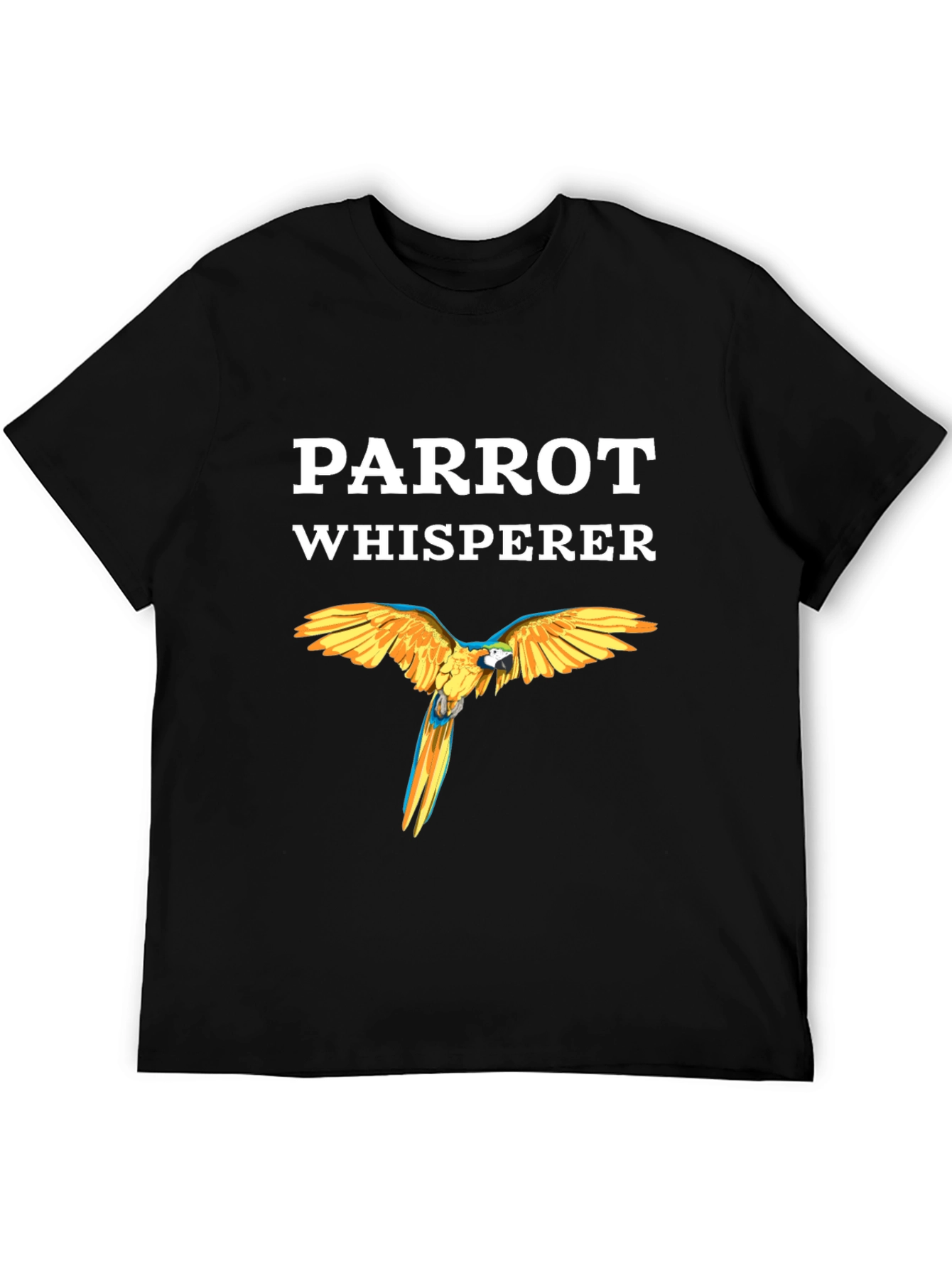 Parrot Whisperer Graphic Tee - Bird Lover T-Shirt