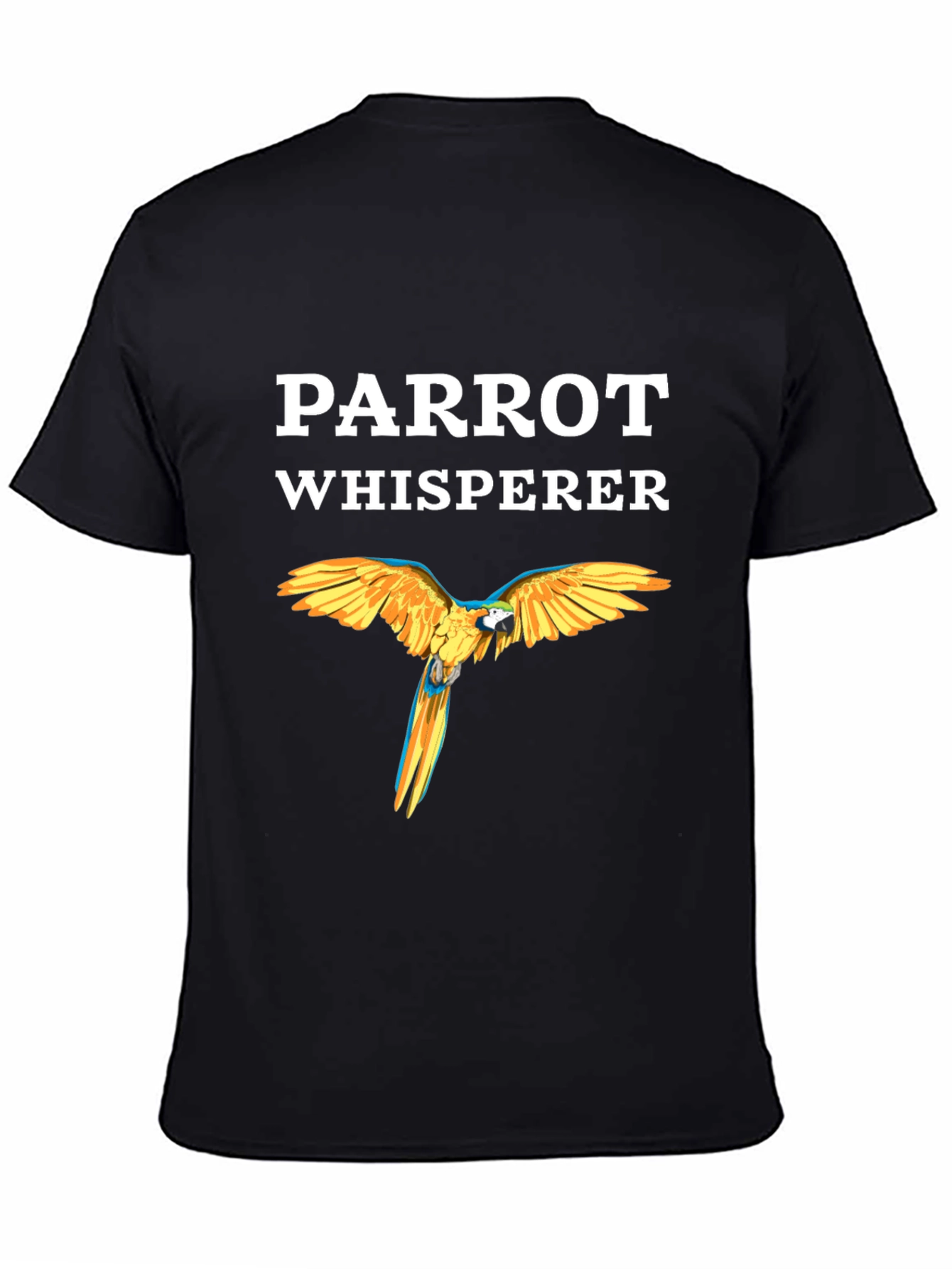 Parrot Whisperer Graphic Tee - Bird Lover T-Shirt