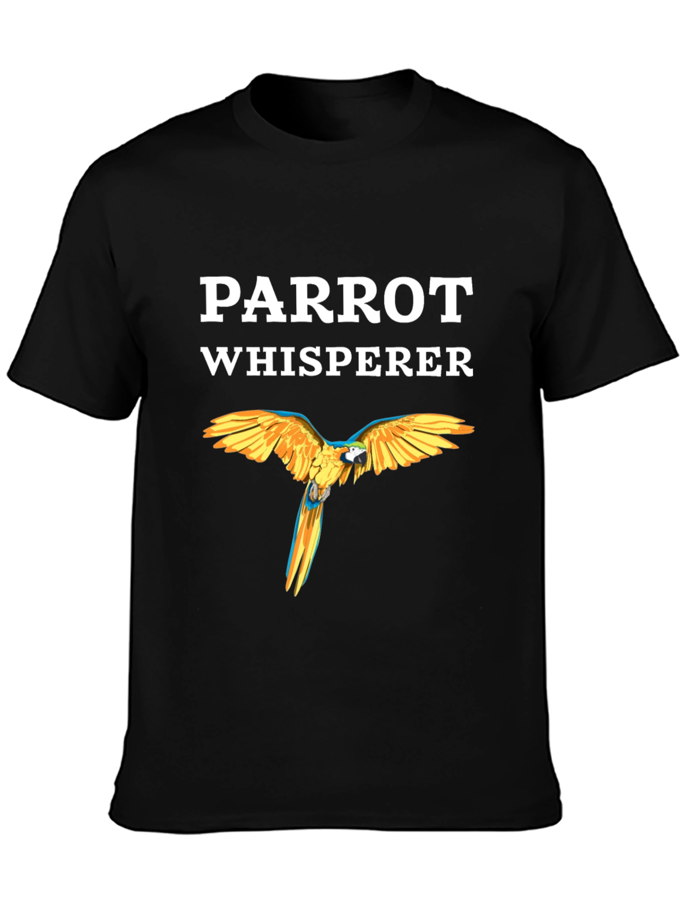 Parrot Whisperer Graphic Tee - Bird Lover T-Shirt