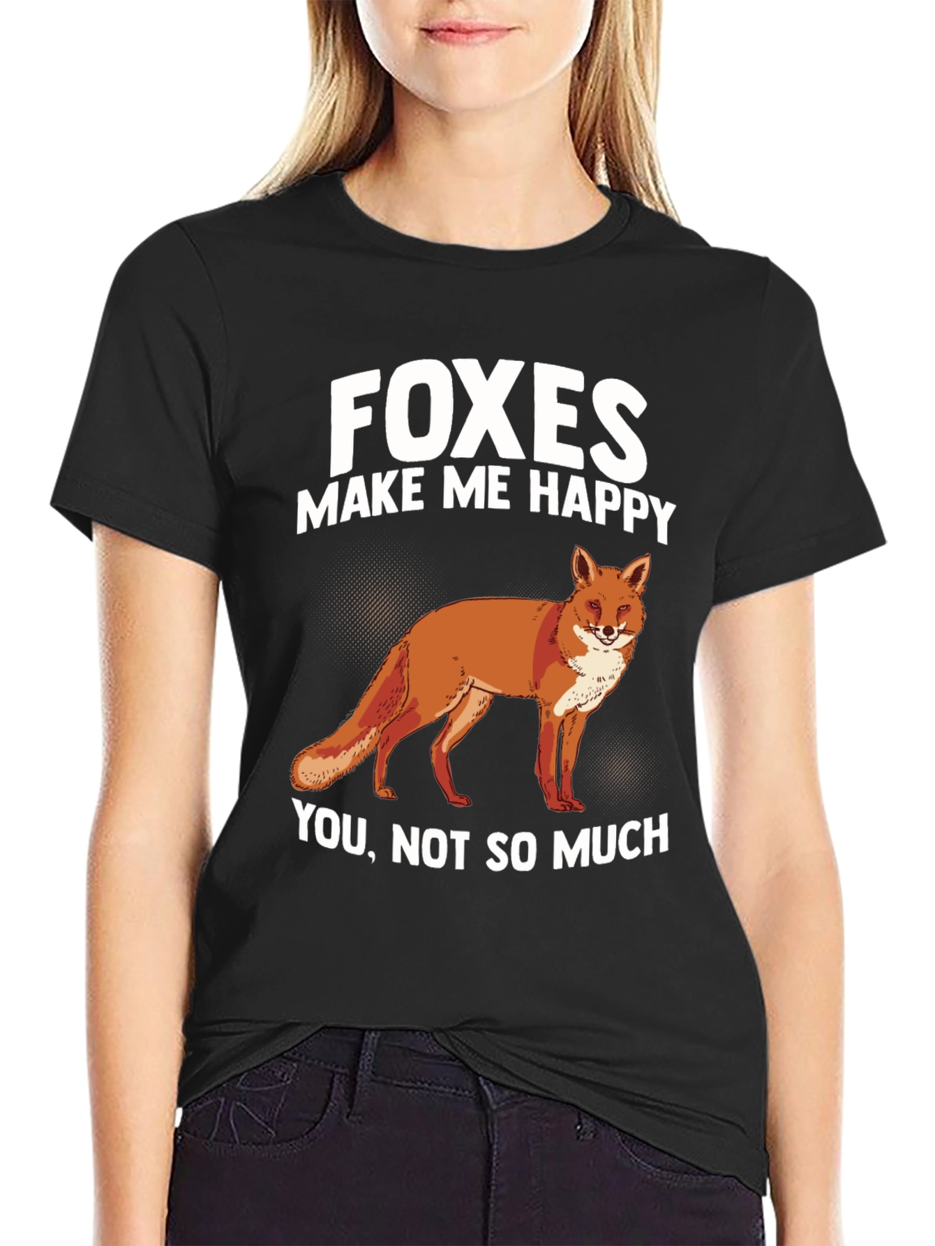 Foxes Make Me Happy T-Shirt