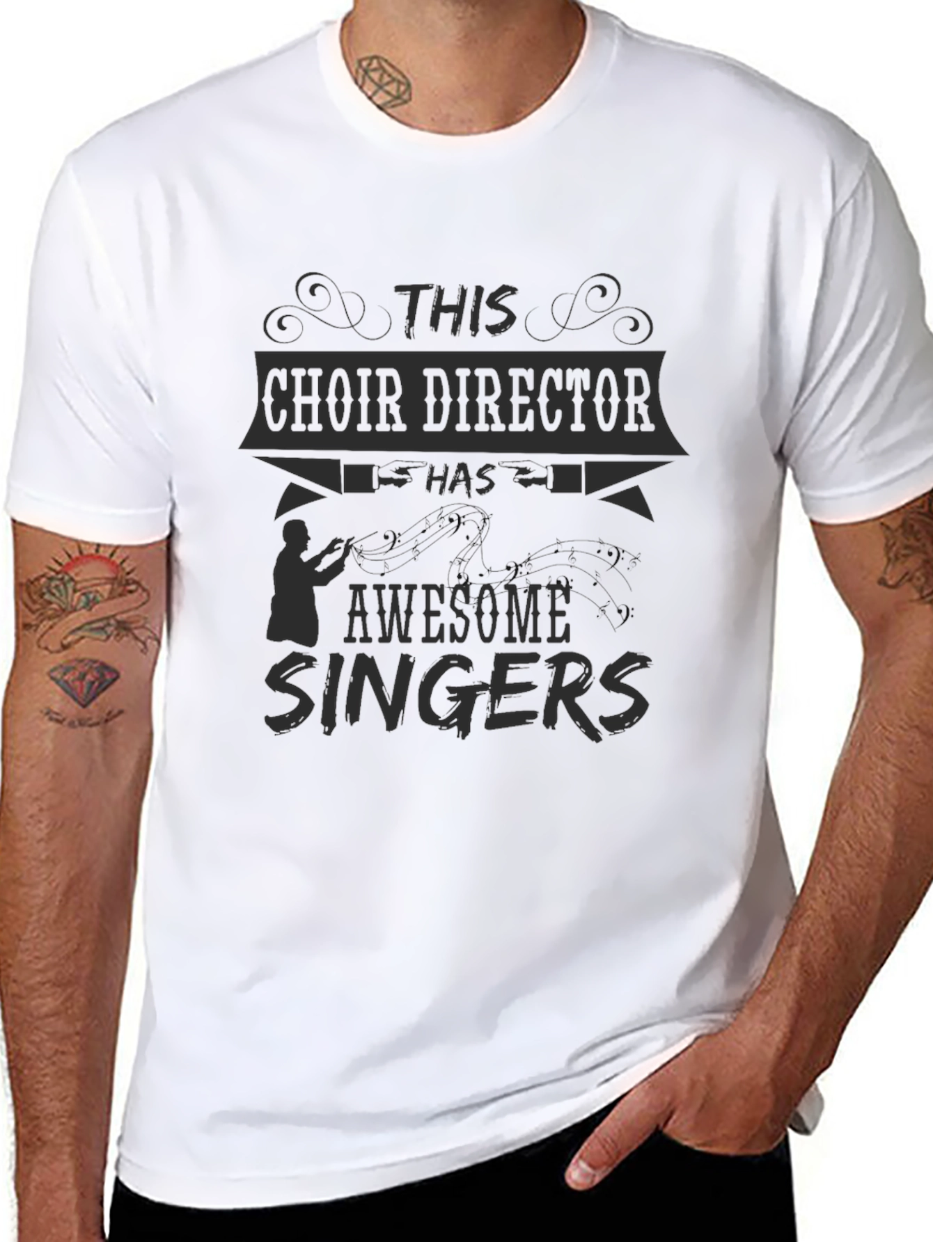 Choir Director T-Shirt - Awesome Singers