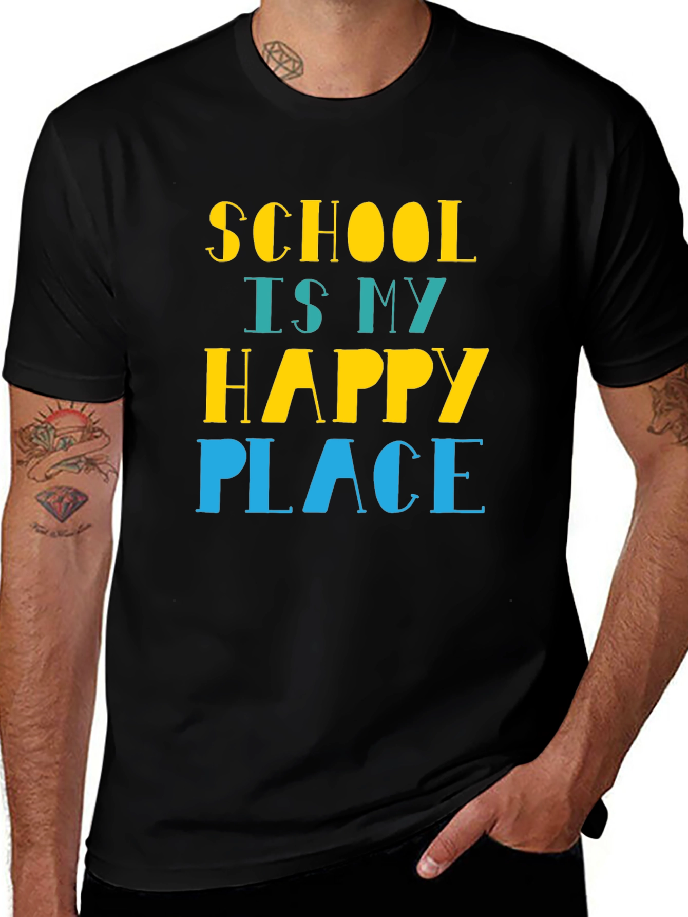 School Is My Happy Place T-Shirt