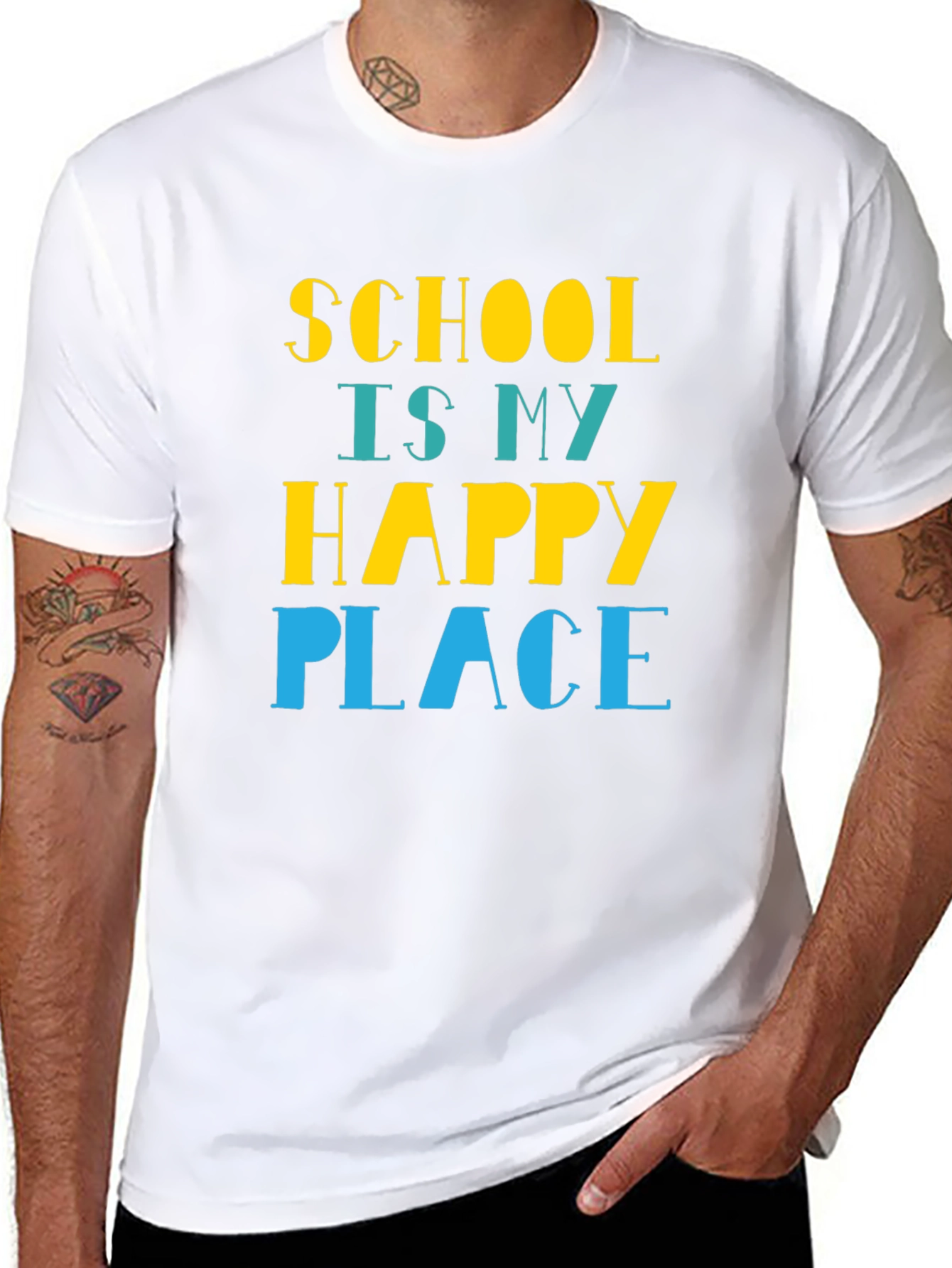 School Is My Happy Place T-Shirt