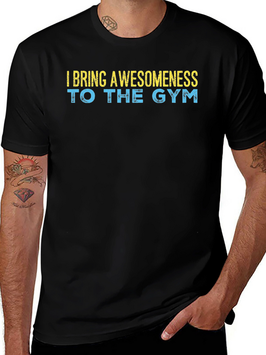Awesomeness Gym T-Shirt - Black