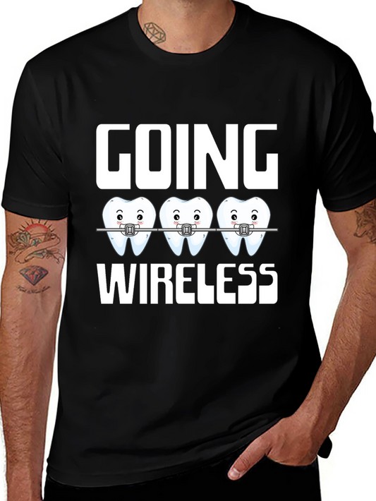 Going Wireless Funny Dental T-Shirt