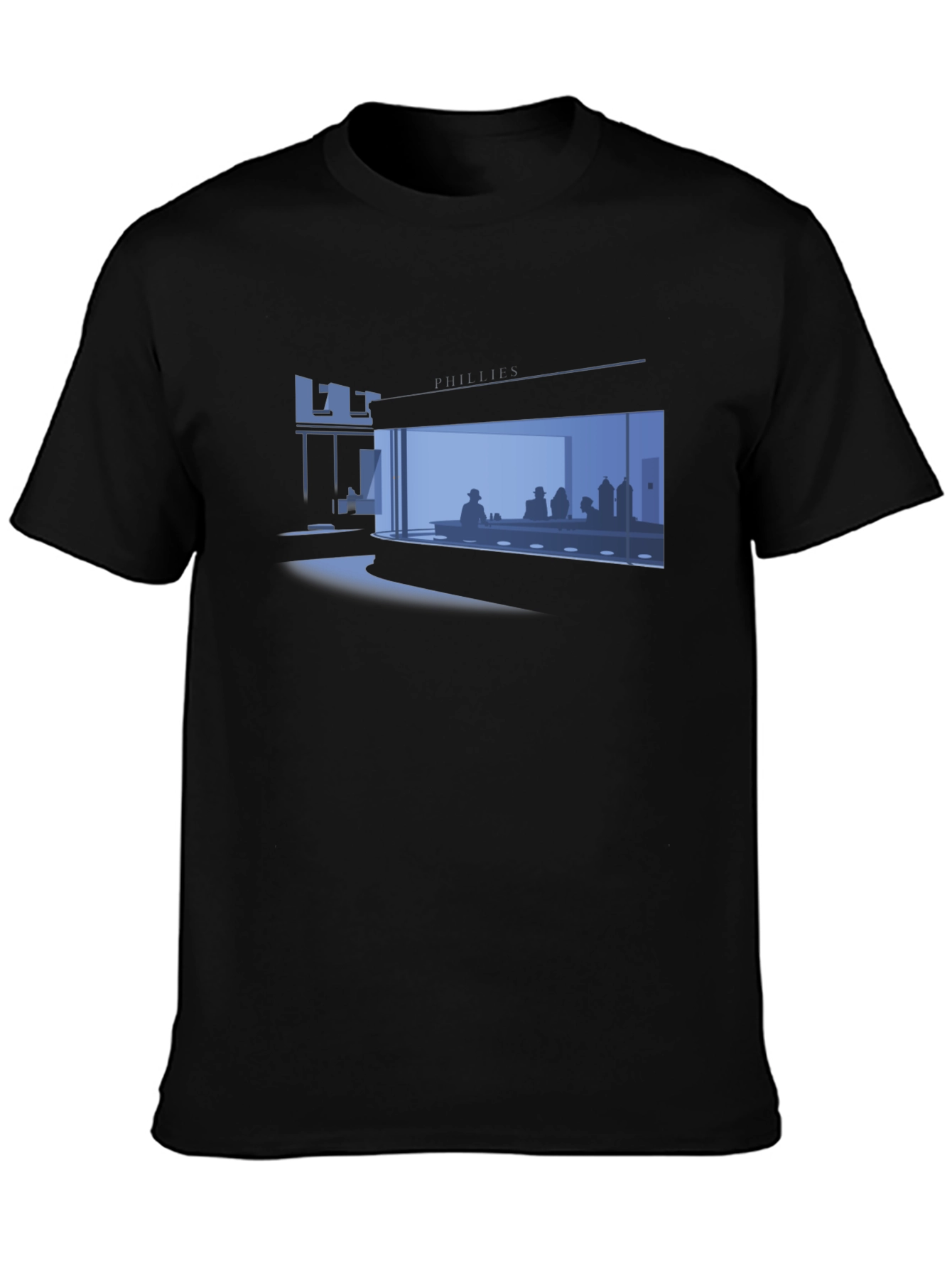 Nighthawks T-Shirt - Iconic Art Graphic Tee