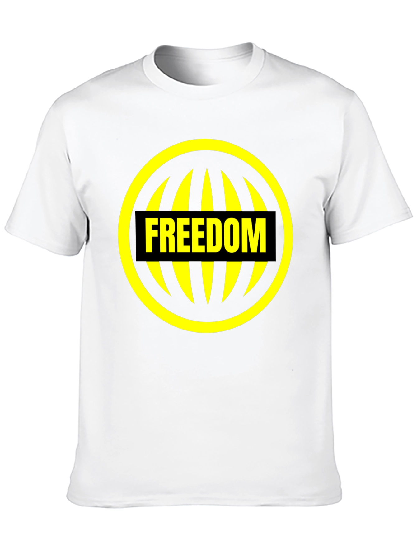 Freedom Graphic T-Shirt - Black Tee