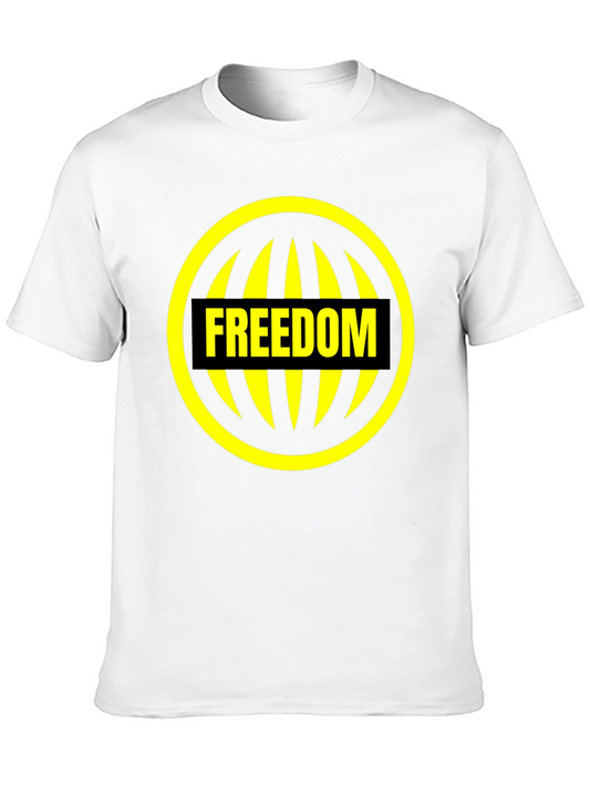 Freedom Graphic T-Shirt - Black Tee