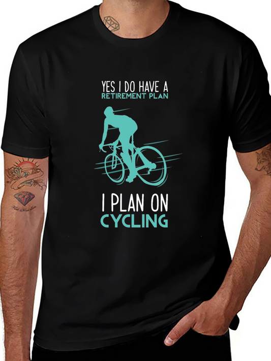 Cycling Retirement Plan T-Shirt