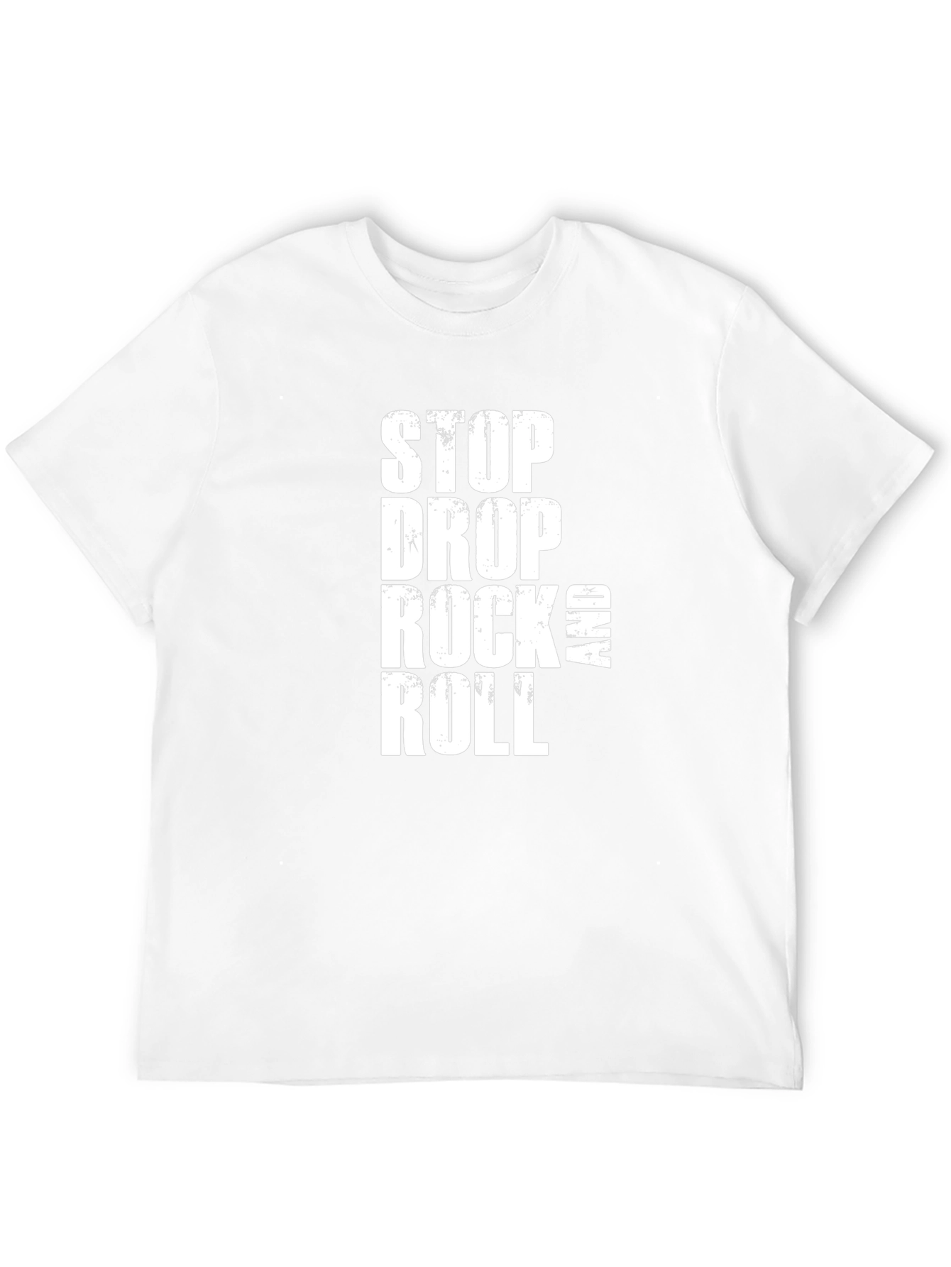 Stop Drop Rock and Roll Graphic T-Shirt