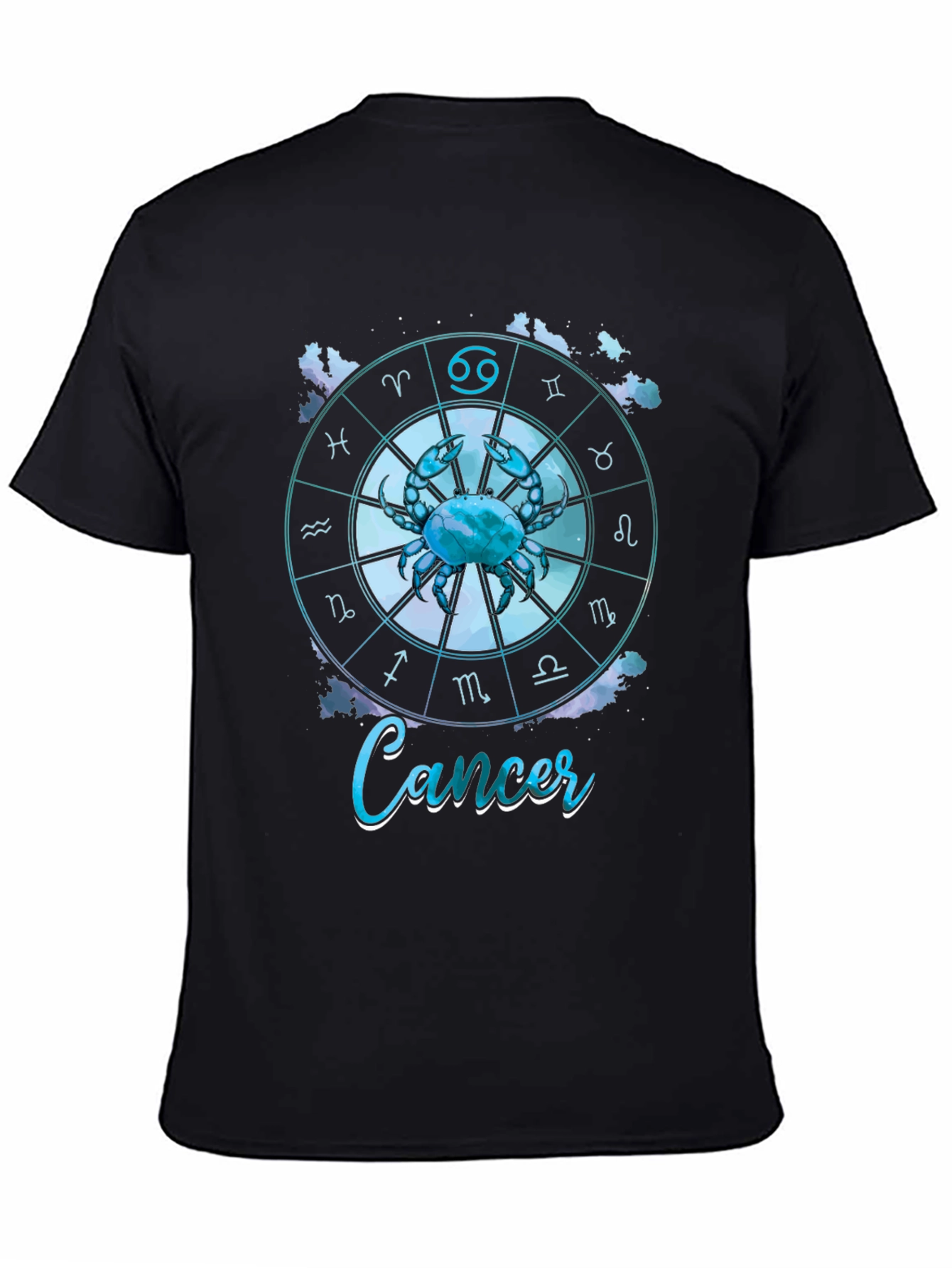 Cancer Zodiac Graphic T-Shirt