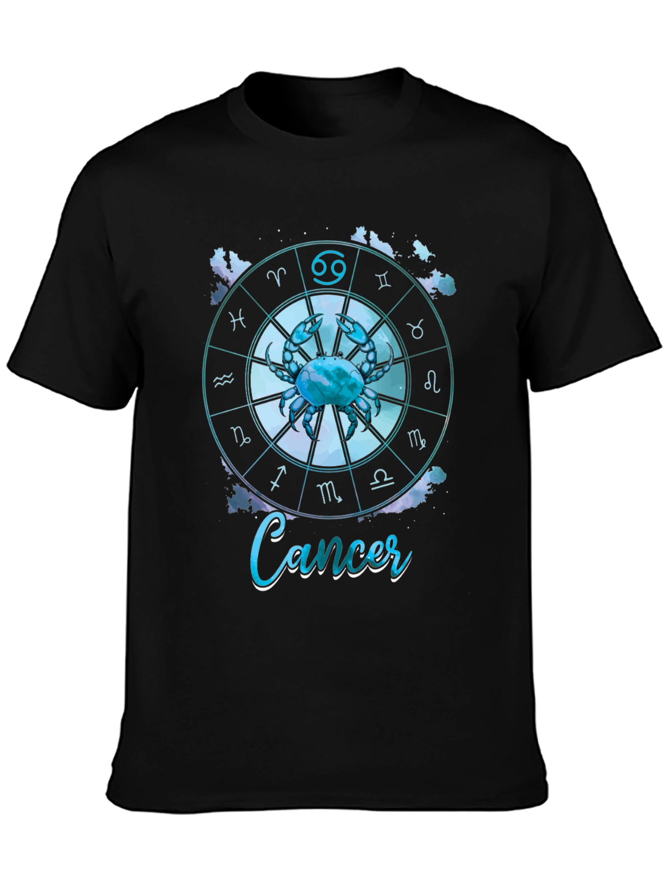 Cancer Zodiac Graphic T-Shirt
