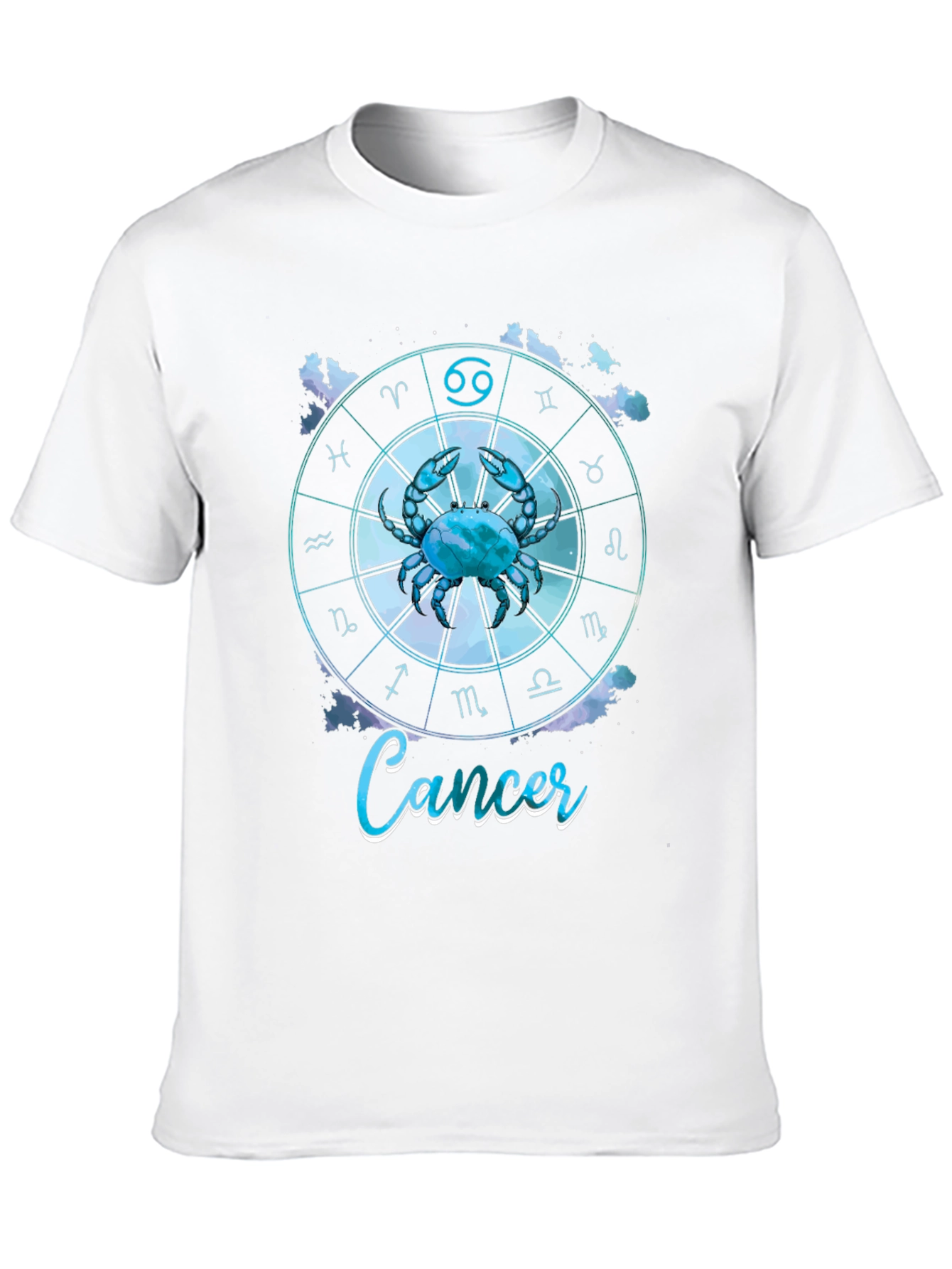 Cancer Zodiac Graphic T-Shirt