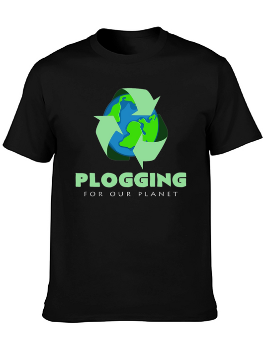 Eco-Friendly Plogging T-Shirt: Clean Our Planet!