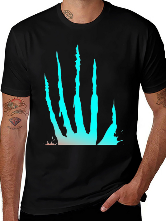 Claw Mark Graphic Tee - Mens Black T-Shirt