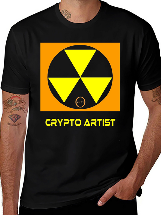 Crypto Artist Graphic T-Shirt - Bold Design