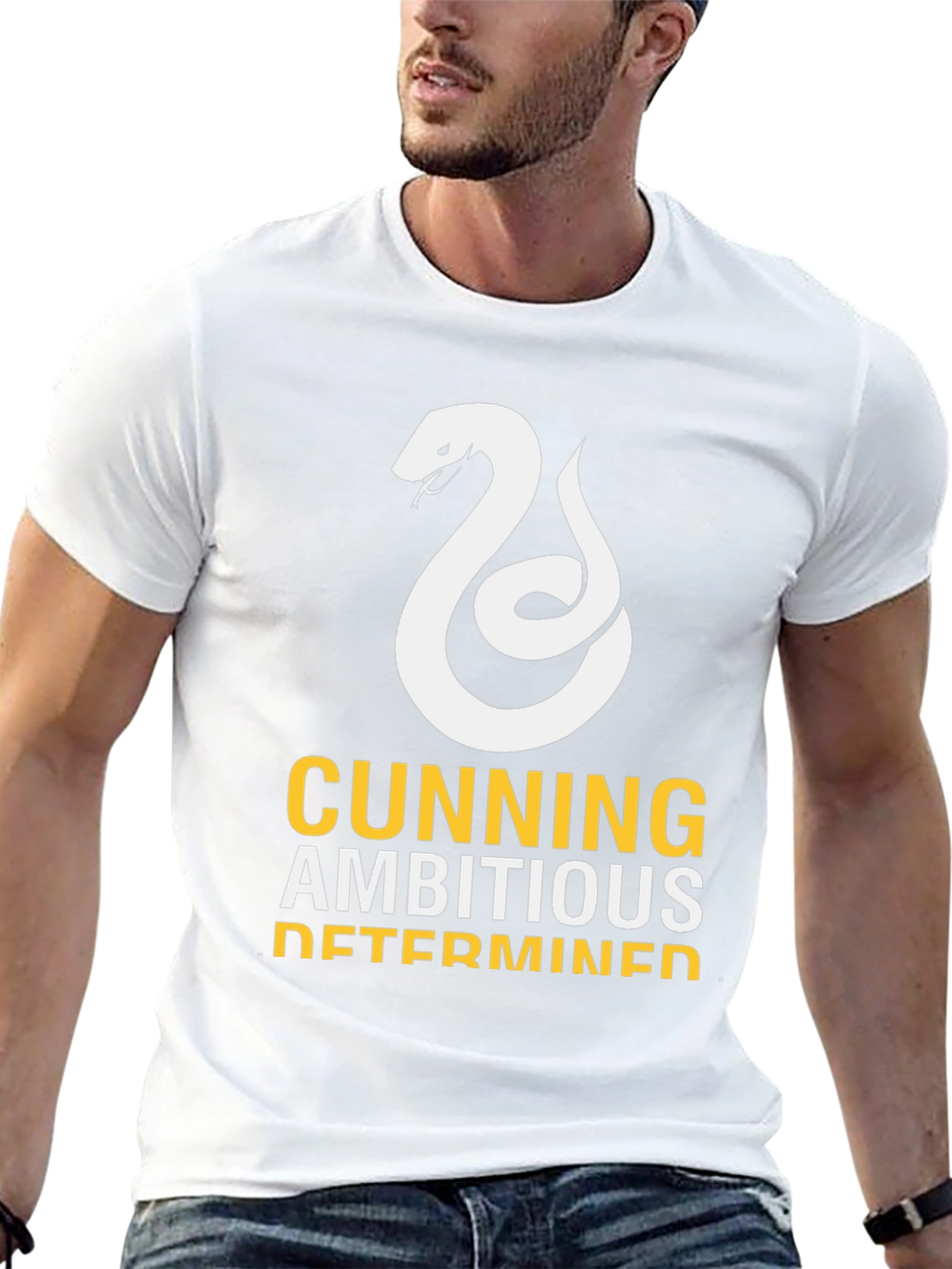 Cunning Ambitious Determined Slytherin T-Shirt