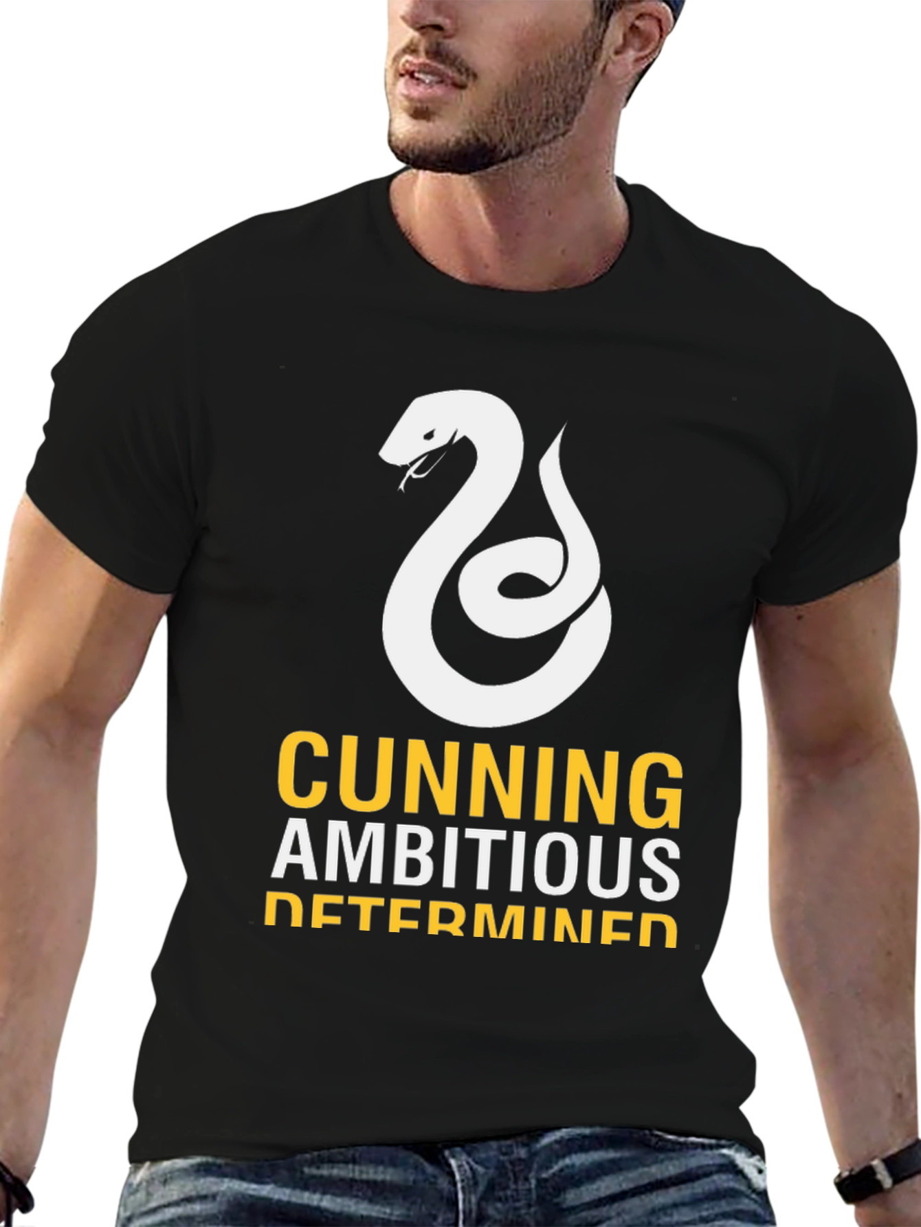 Cunning Ambitious Determined Slytherin T-Shirt