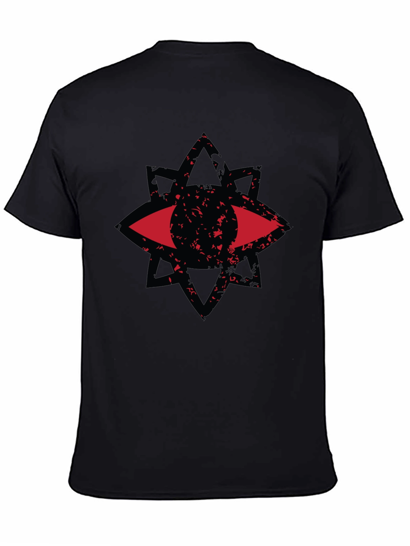 Eye Star Graphic T-Shirt - Mens Black Tee